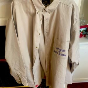 North Alabama (UNA) long sleeve button down 5XL